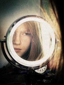 Girl-in-mirror