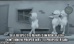 ZooZoo ad - quote about how to propose a girl