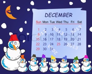 NEW YEAR POEM calendar-for-the-month-of-december