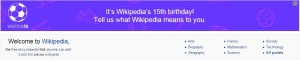 Wikipedia birthday