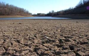 drying-lake - summer lake